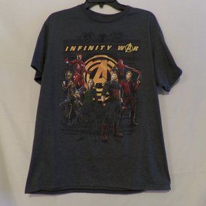The Avengers Infinity War Gray T-Shirt – Size Large